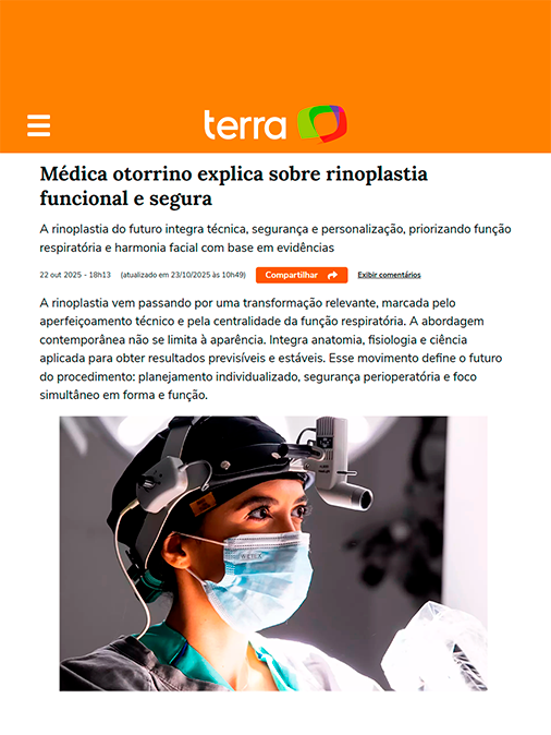 Matéria no portal Terra